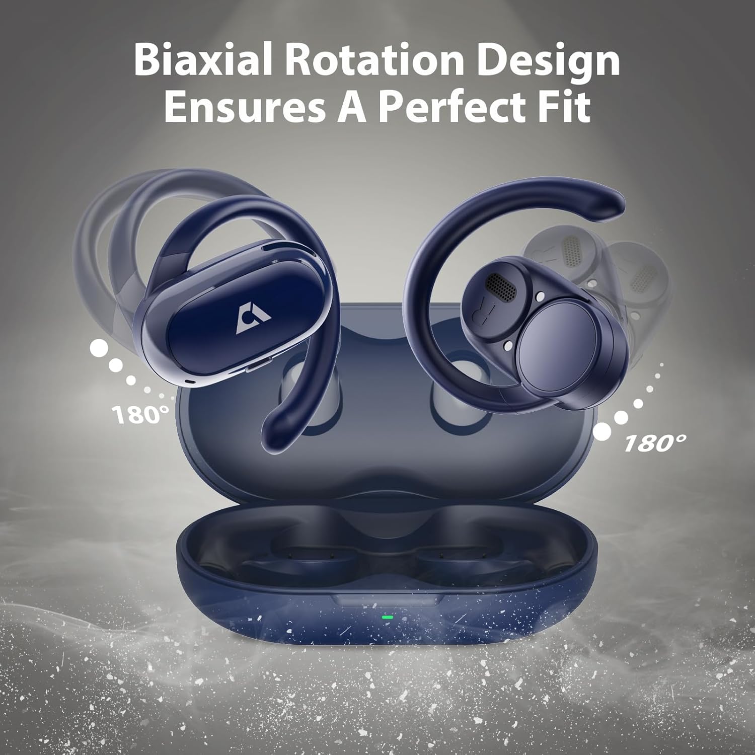 Biaxial Rotation Design of 1Mii E35 Earbuds