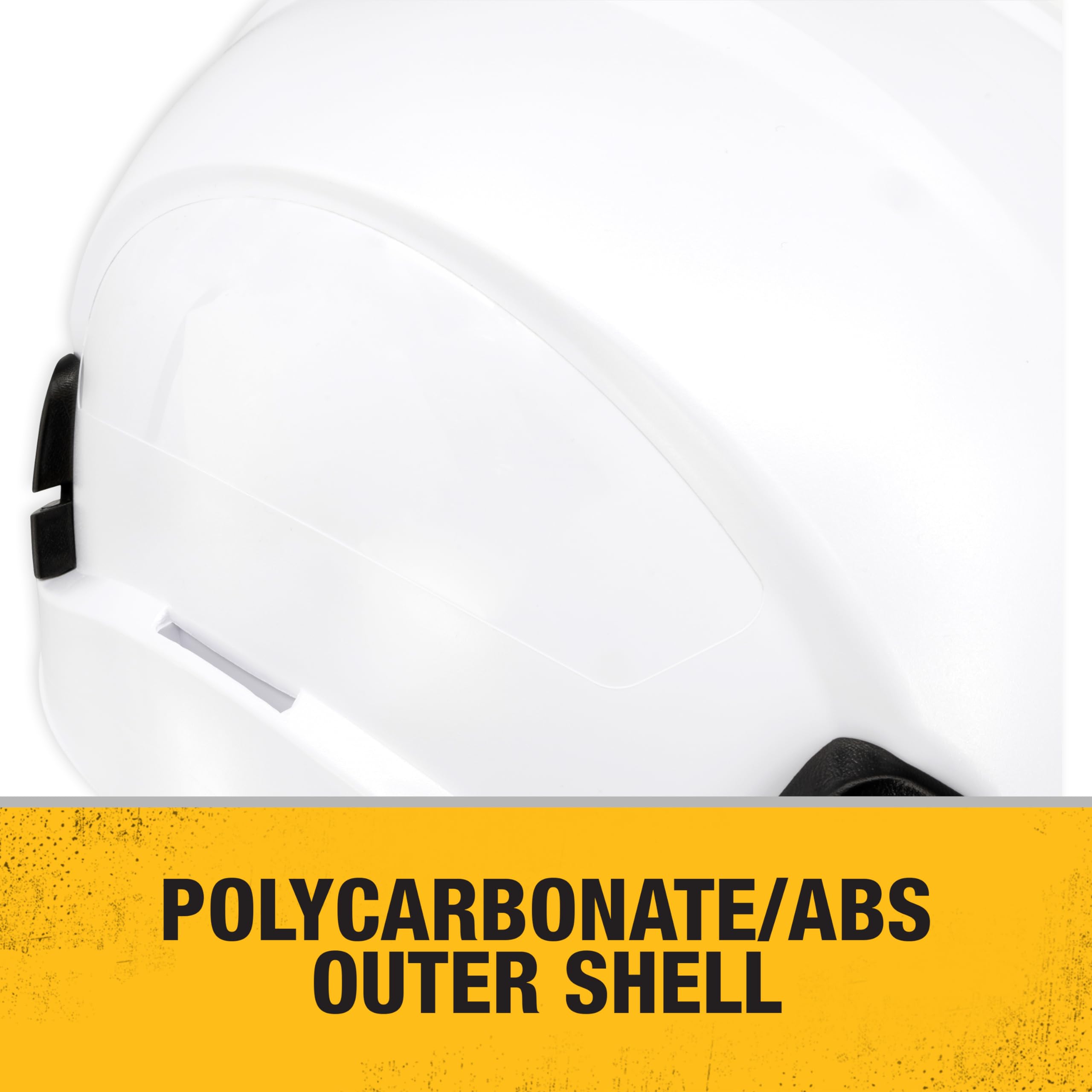 DEWALT DPG22 Casque de sécurité à cliquet Unisexe Type II Classe E 4 Points Blanc Taille Adulte