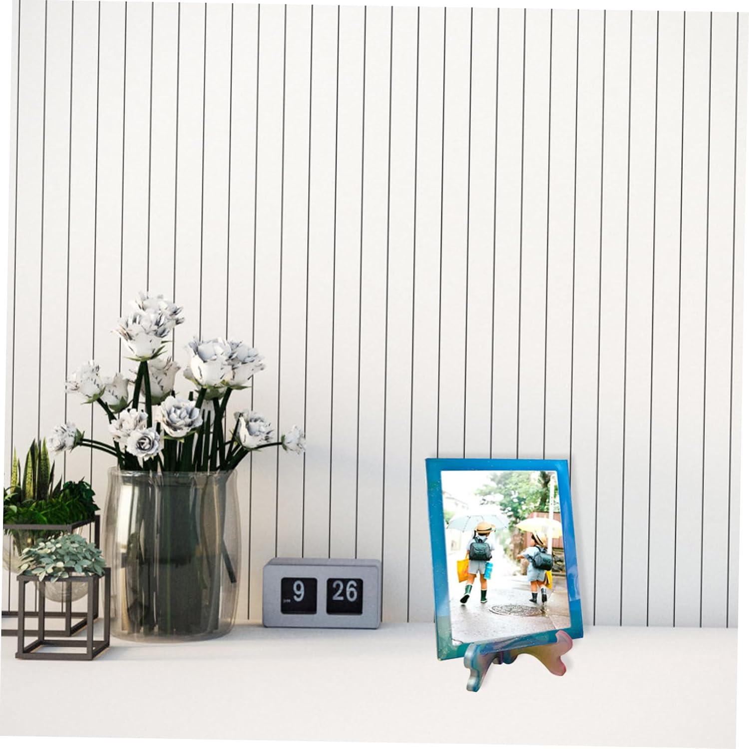 Veemoon 1set Photo Frame Silicone for Creative Desktop Decor Flexible Tear Non-deforming Safe Material for Easy Demolding and Unique Picture Frames for Boys and Girls and Enthusiasts