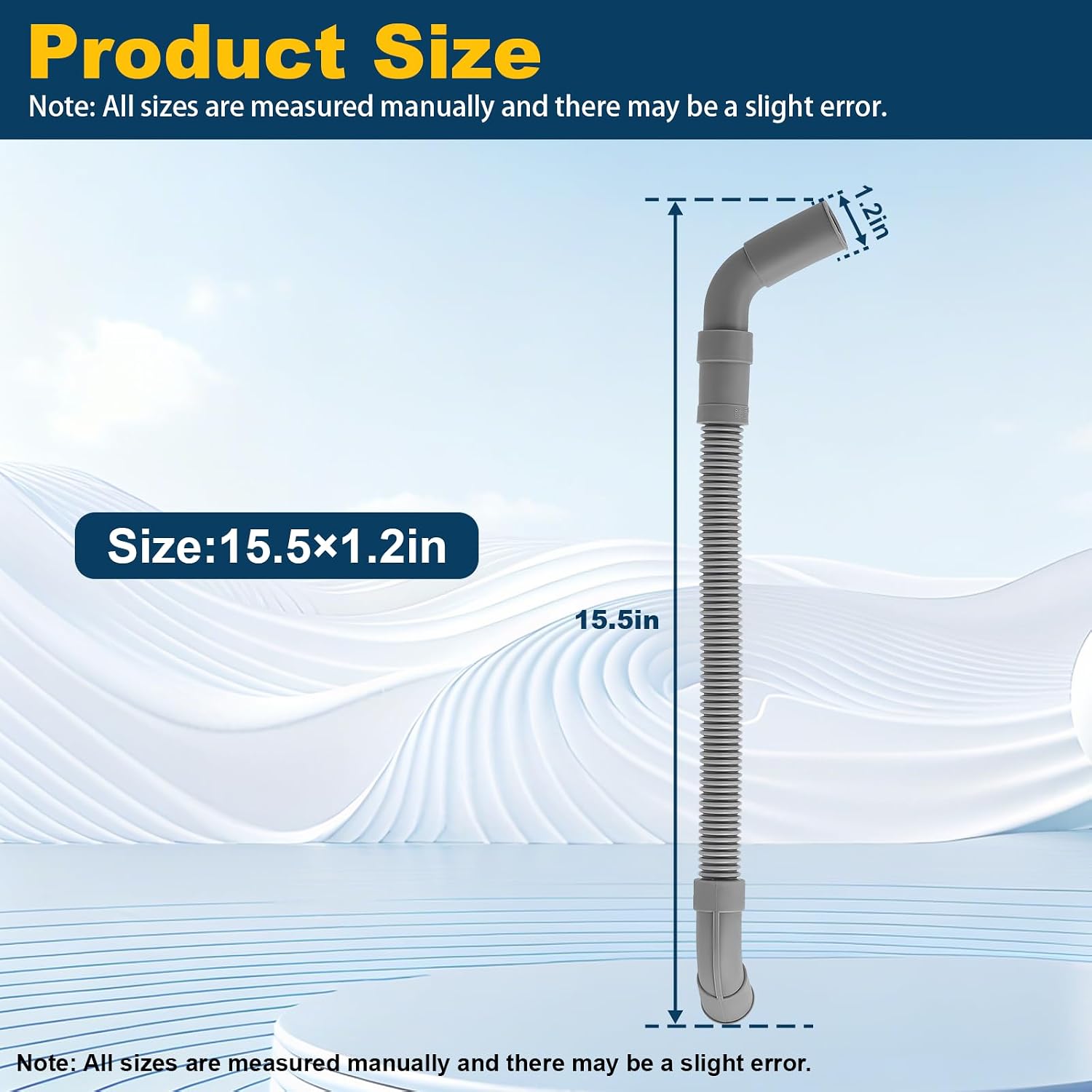 DD81-01502A Dishwasher Water Hose Replacement Compatible with Samsung Universal Dishwasher Inner