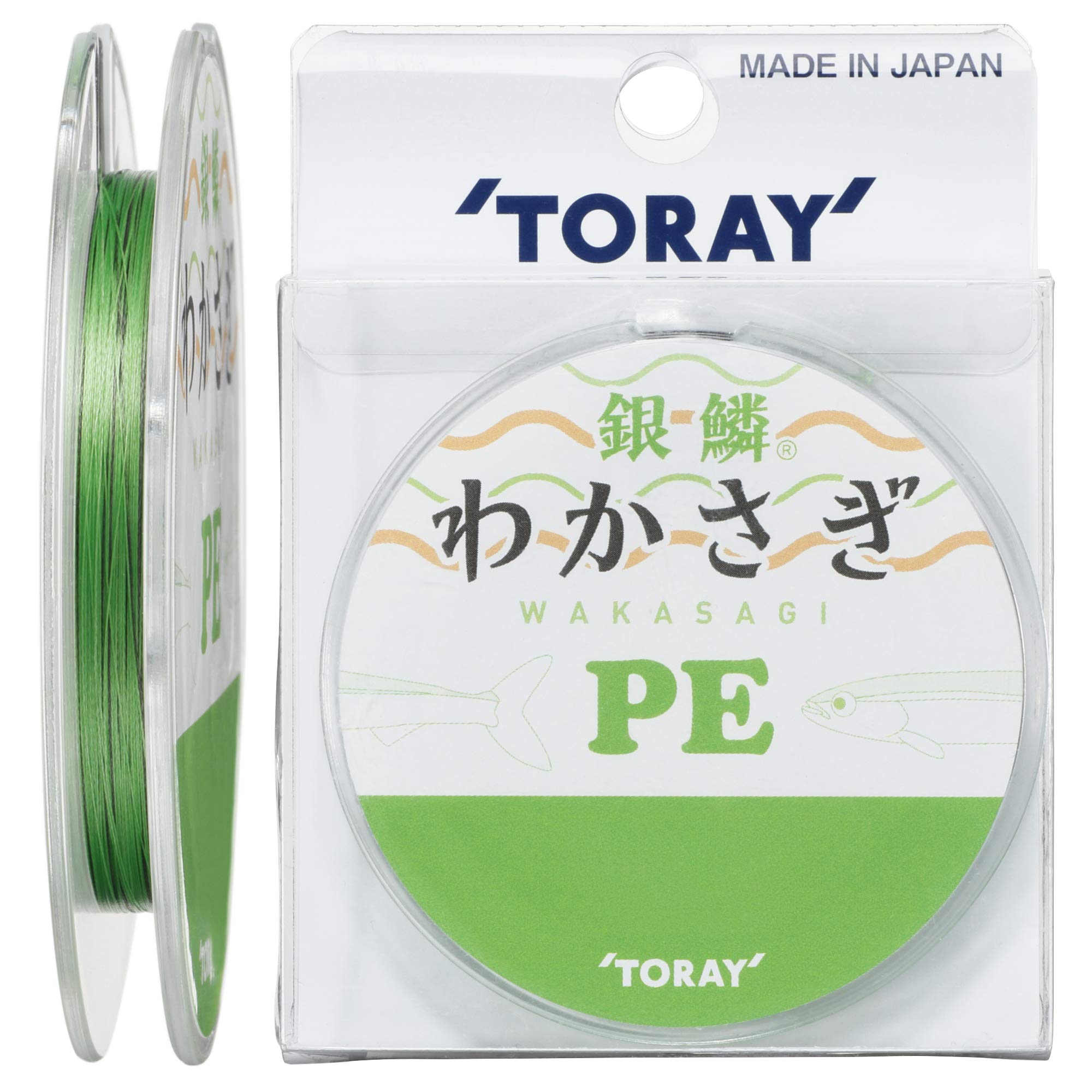 Amazon.co.jp: 東レ(TORAY) PEライン 銀鱗 わかさぎ PE 30m 0.2