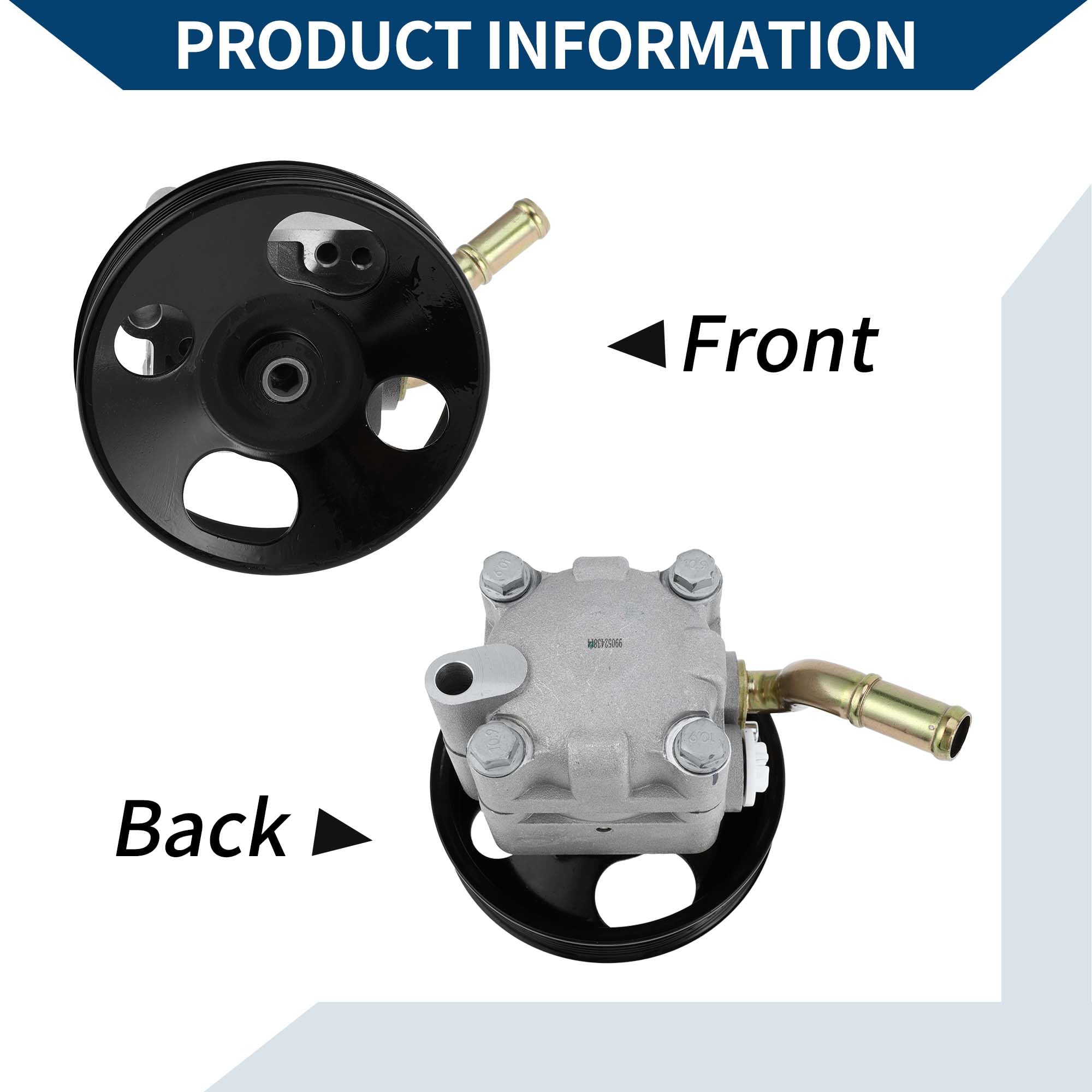 Pompa Servosterzo per Infinit G25 2.5L V6 11-12 1 Pezzo