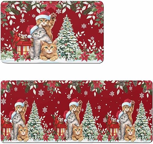 Miniatura 1 de Tapete de baño de Navidad para bañera, antideslizante, de secado rápido y absorbente, de tierra de diatomeas, tapete de cocina, tapete de cocina,