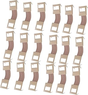 MUCKLILY 50pcs Metal Bandage Clip Bandage Metal Bandage Fixation Clamps Injury Butterfly Closures Ace Bandage