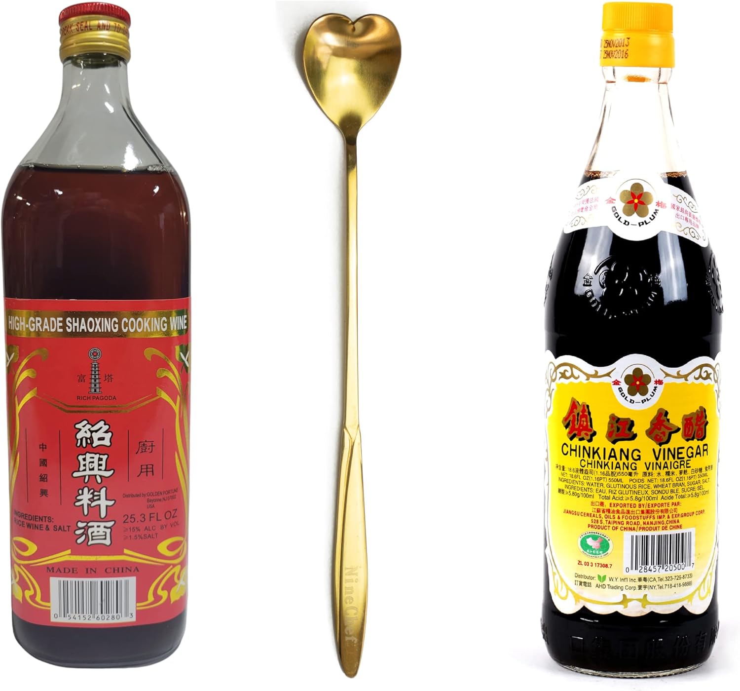 Shaohsing (shaoxing) Rice Cooking Wine 750ml, Gold Plum