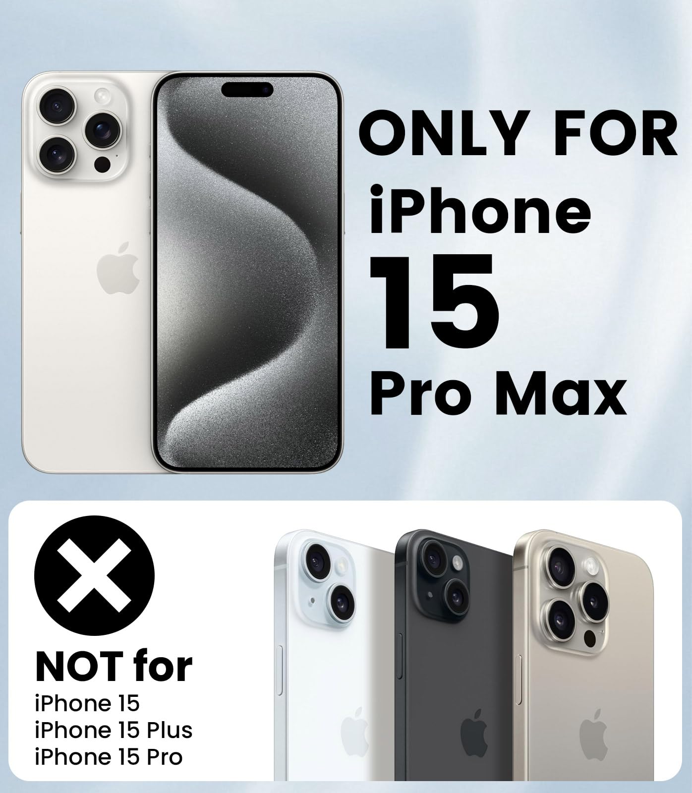 Xiltlly Cover Magnetica Silicone Liquido per iPhone 15 Pro Max 6,7 Pollici con 2 Vetro Temperato, Compatible con MagSafe Magneti Integrati, Custodia Antiurto AntiGraffio per iPhone 15 Pro Max, Rosa