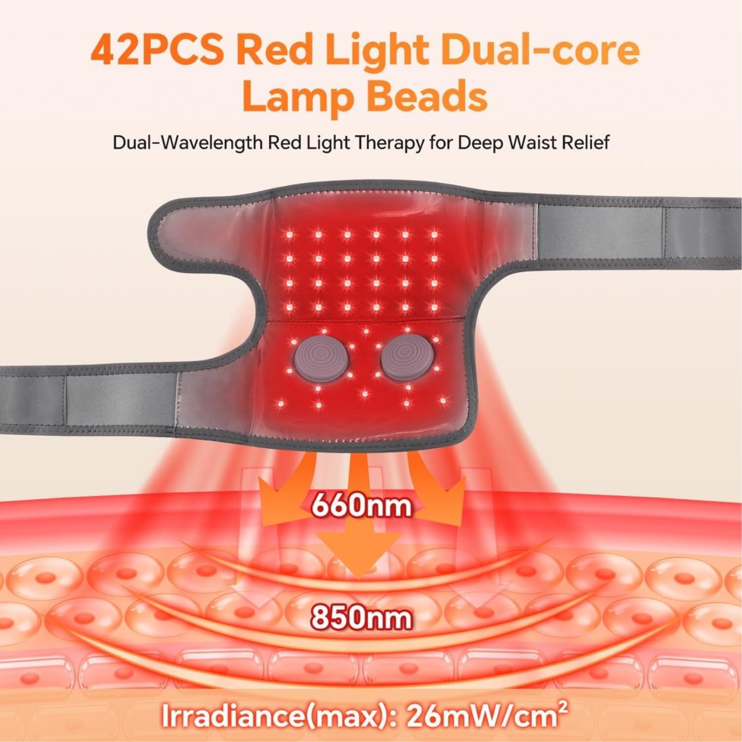 Red Light Therapy Knee Massager with Heat & Vibration - 3-in-1 Infrared Heated Knee Brace for Pain Relief - Adjustable Heating Knee Pad & Wrap for Elbow & Shoulder - Rechargeable for Men & Women
