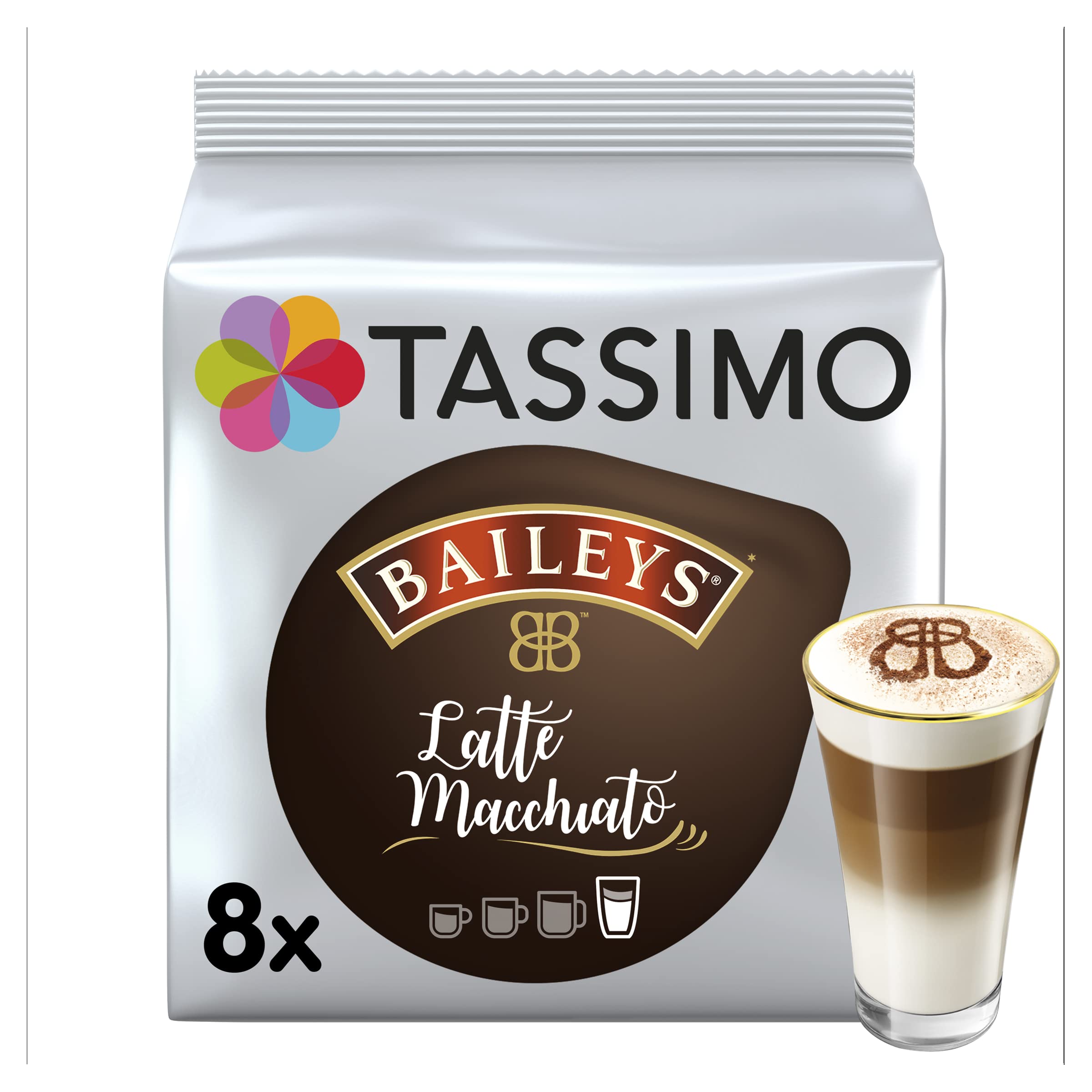 Tassimo Baileys Latte Macchiato – 5x 8 T-Discs