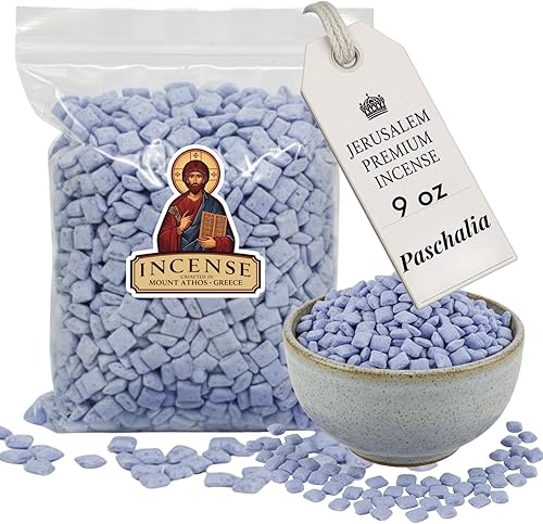 Miniatura 91 de Holy Land Market Incienso de Jerusalén - para iglesia o uso personal, calidad premium del Monte Athos (Nardo, 1 oz)