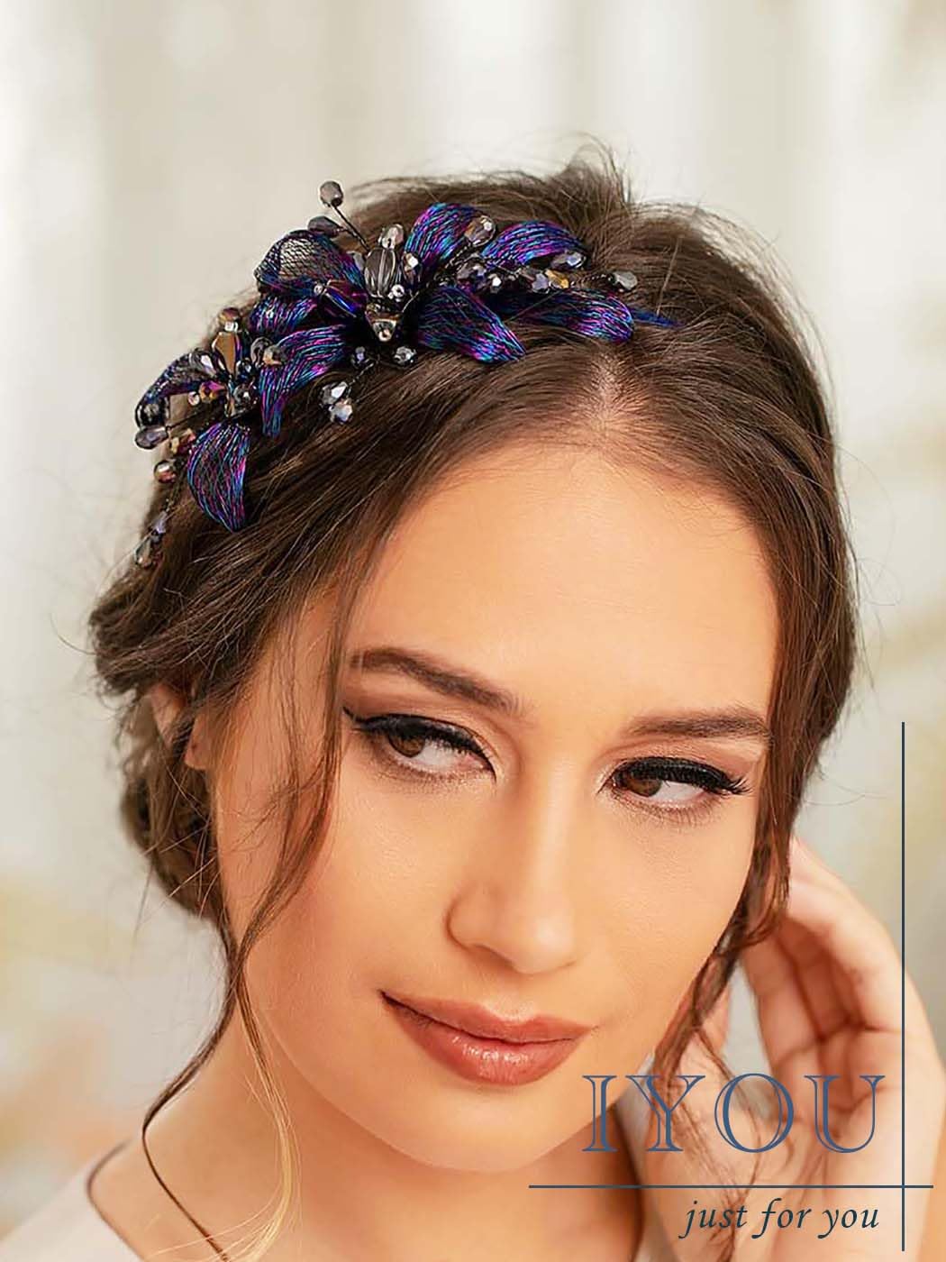 IYOU Hajpánt különböző frizurákkal