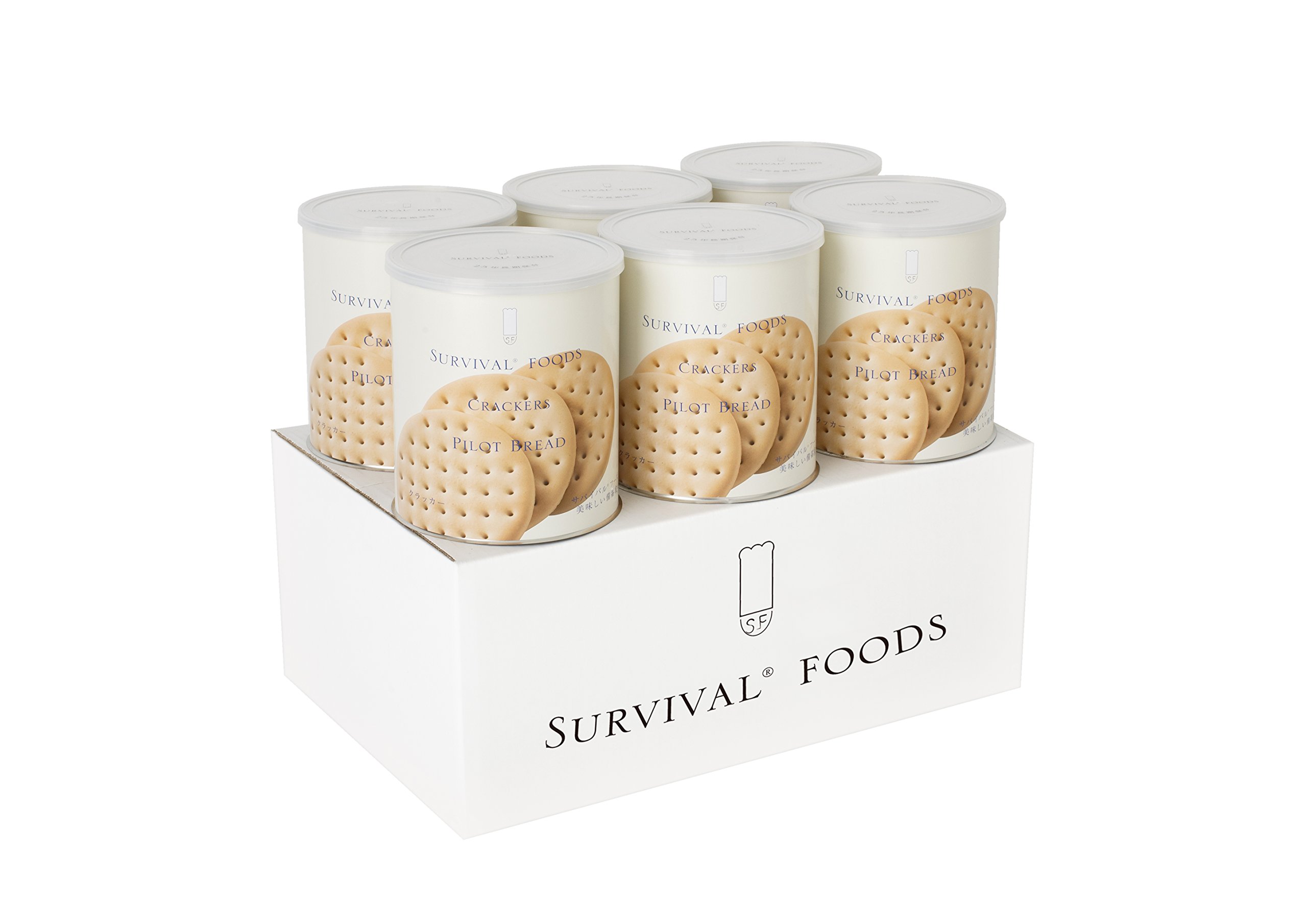 SURVIVAL FOODS クラッカー 867g 6缶 Amazon | サバイバルフーズクラッカー（867g）6缶セット