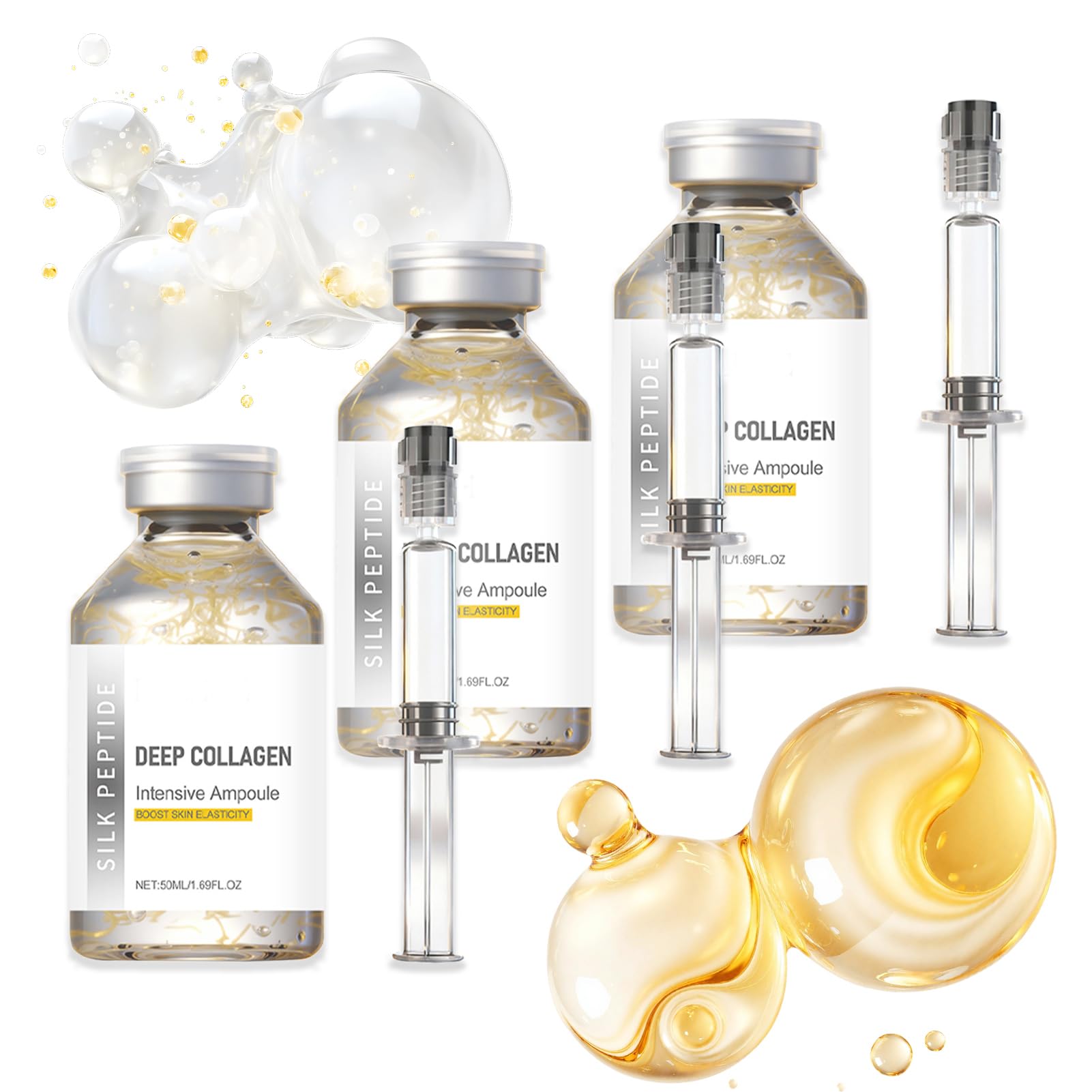 Silk Peptide Intensive Lifting Ampoule - Deep Collagen Silk