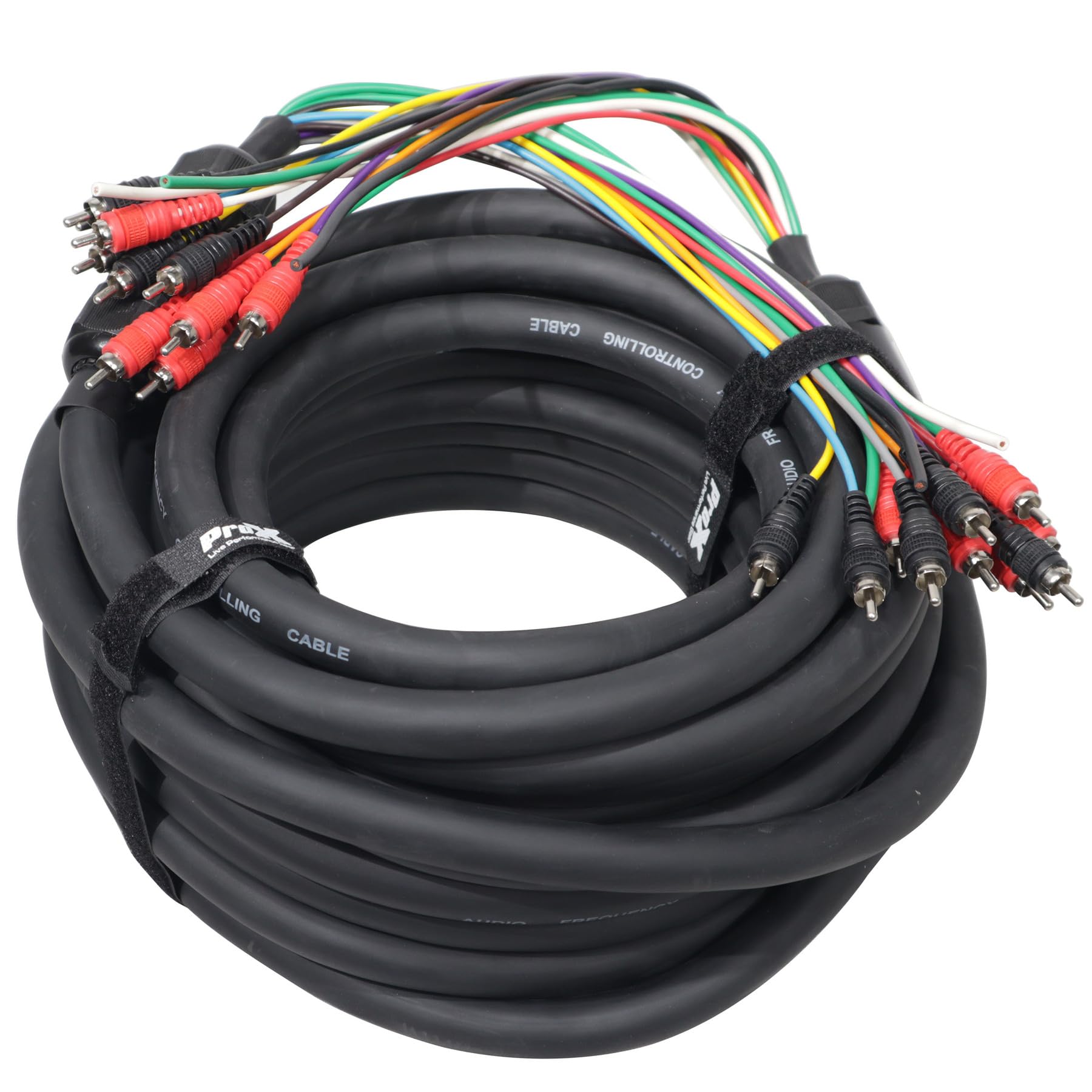 Amazon.com: Prox XC-MEDOOZA50 Medusa Style 50' 10 RCA Ch 3 Power