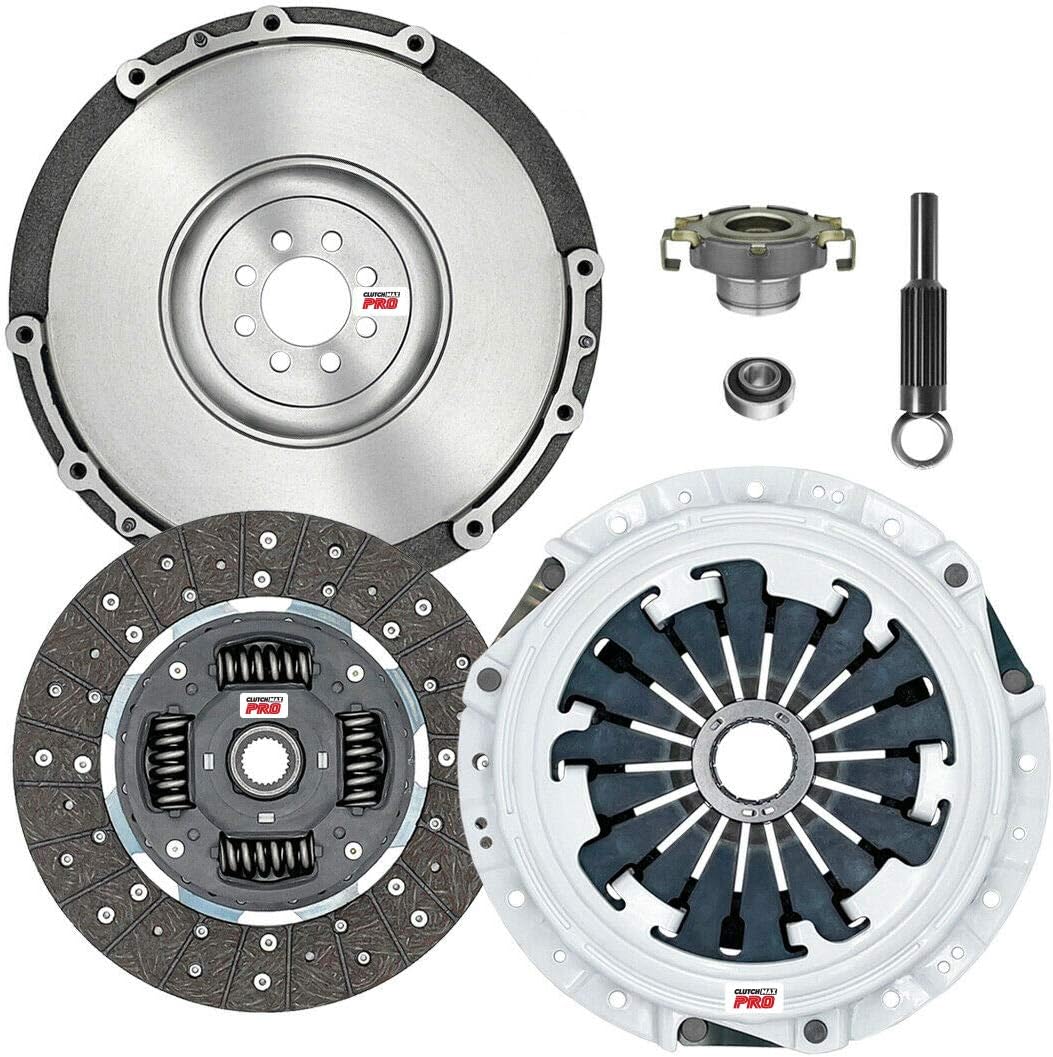 ClutchMaxPRO Performance Stage 1 Clutch Kit with Flywheel Compatible with 1992-2004 Honda Passport Isuzu Amigo Roodeo Trooper 3.2L V6 (CP09021HDFW-ST1)