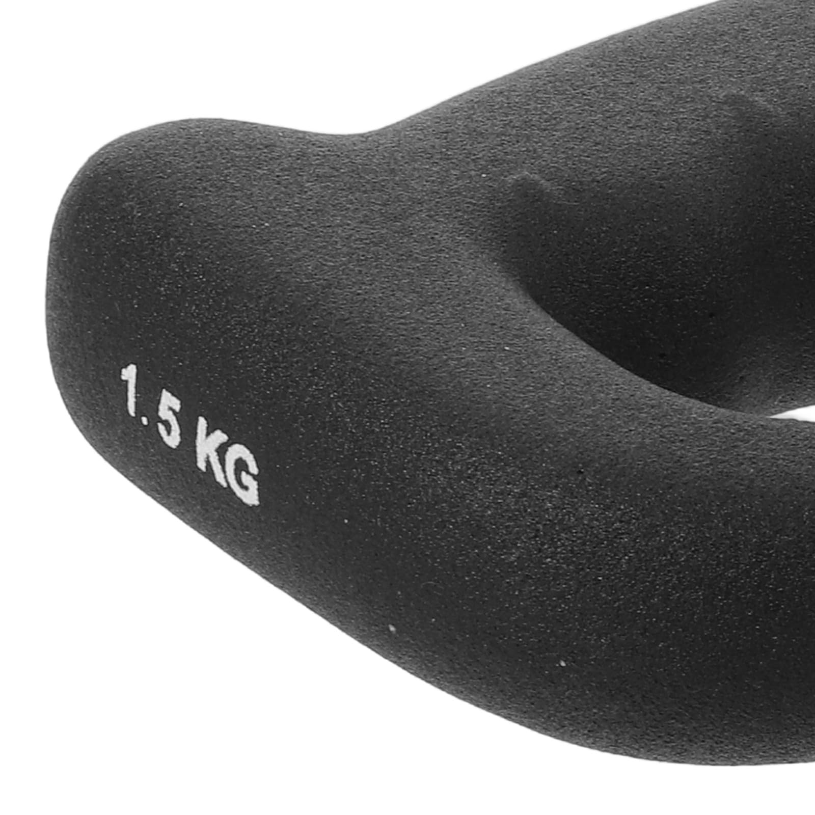 Hantle do ćwiczeń z uchwytem w kształcie litery D, antypoślizgowe, 1 kg, wzmacniające mięśnie i do codziennego użytku, do joggingu i chodzenia, 2,2 funta