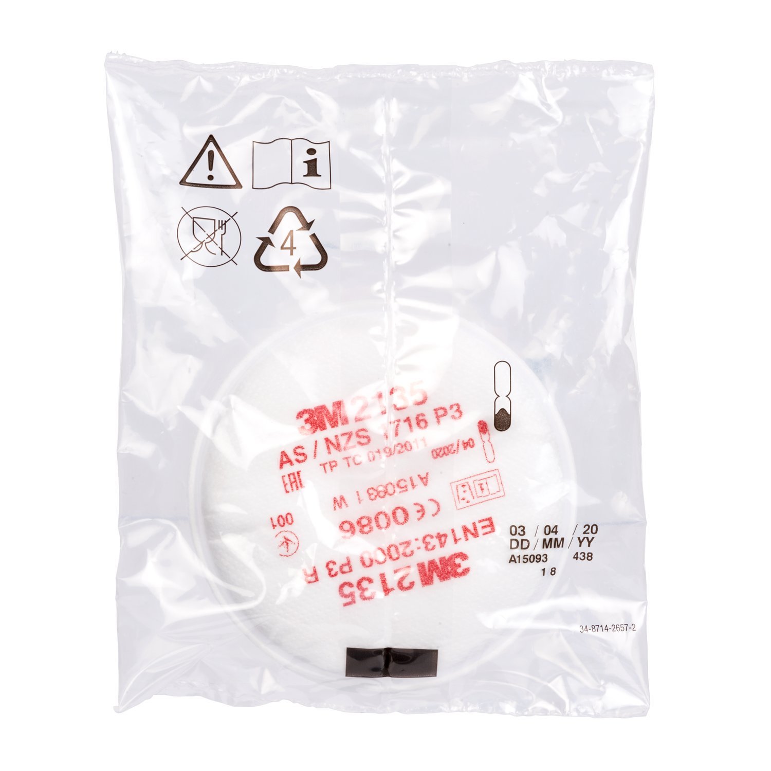3M 2135 - Filtro P3R (20 unidades)