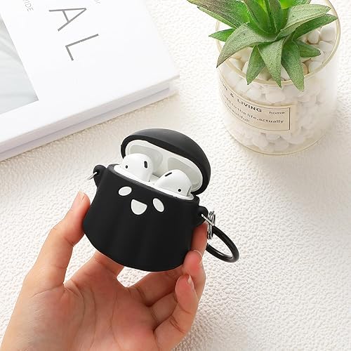 Vista 259 de Maxjoy Funda para AirPods, diseño de dibujos animados de anime para Airpods de 1ª y 2ª generación para Air Pods para hombres, niños y niñas, fundas