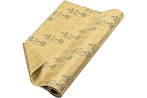RusPepa Kraft Wrapping Paper for Happy Anniversary