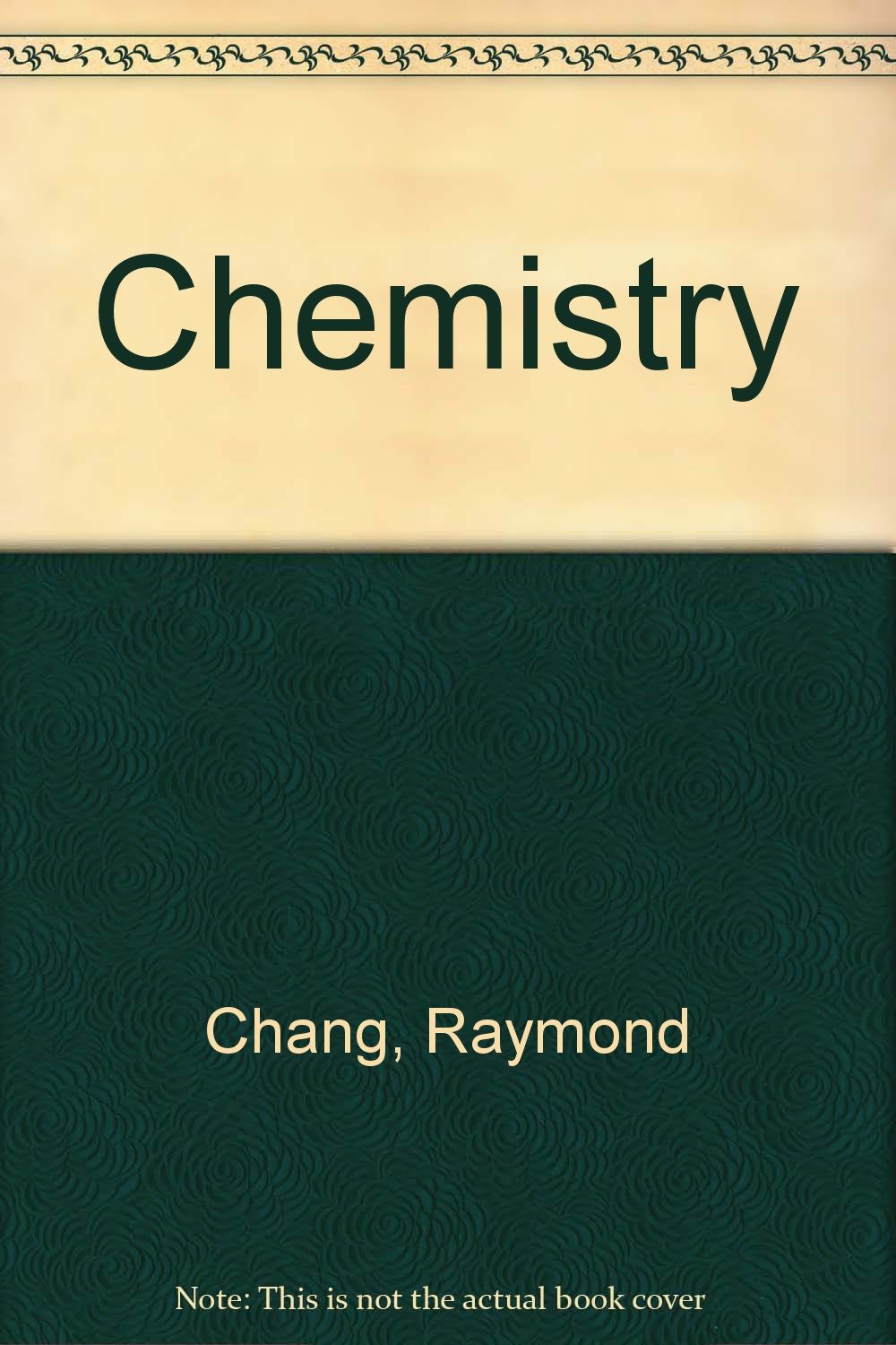 Chemistry: Chang, Raymond: 9780394312248: Amazon.com: Books