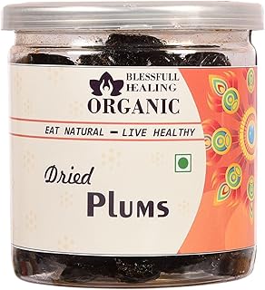 Blessfull Healing Organic Dried Plum 250 Gram Airtight Container