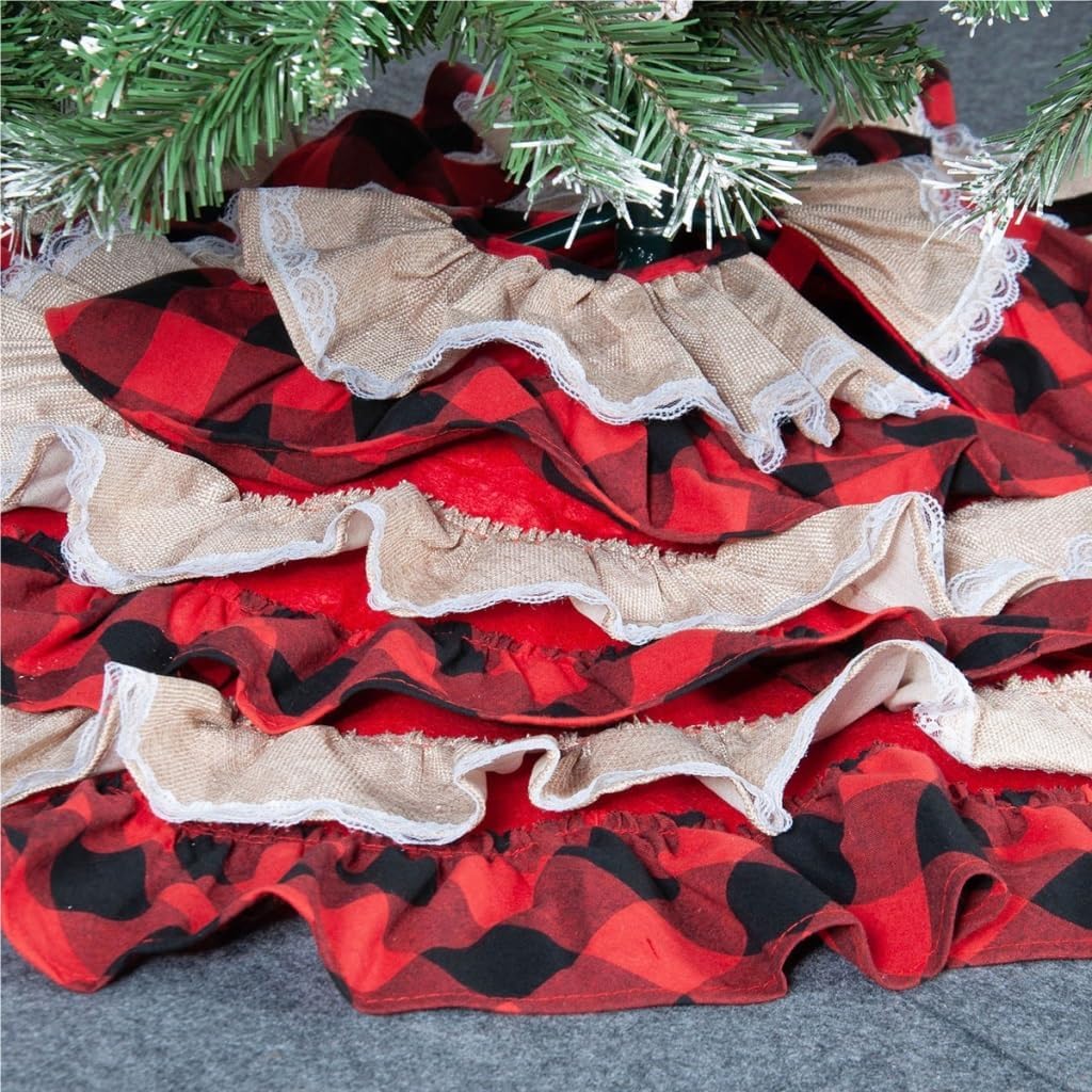Tree Skirt Christmas Christmas Tree Skirt Christmas Plaid Tree Skirt Christmas Tree Skirt Plush Sequin Snowflake Tree Skirt Christmas Skirt Tree