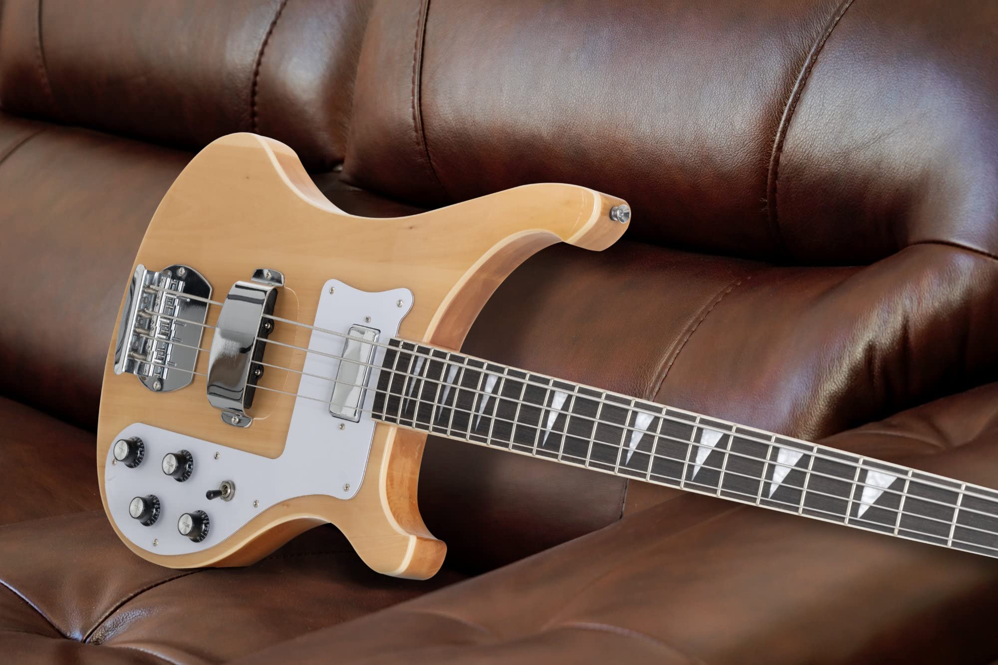 Rocktile Pro RB-400N Lumberjack E-Bass Longscale Humbucker Single Coil naturale