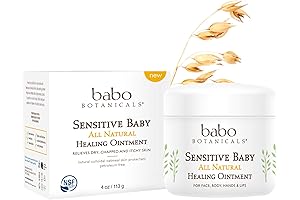Babo Botanicals Baby Fragrance-Free All Natural Healing Ointment: 99% Organic, 1% Colloidal Oatmeal