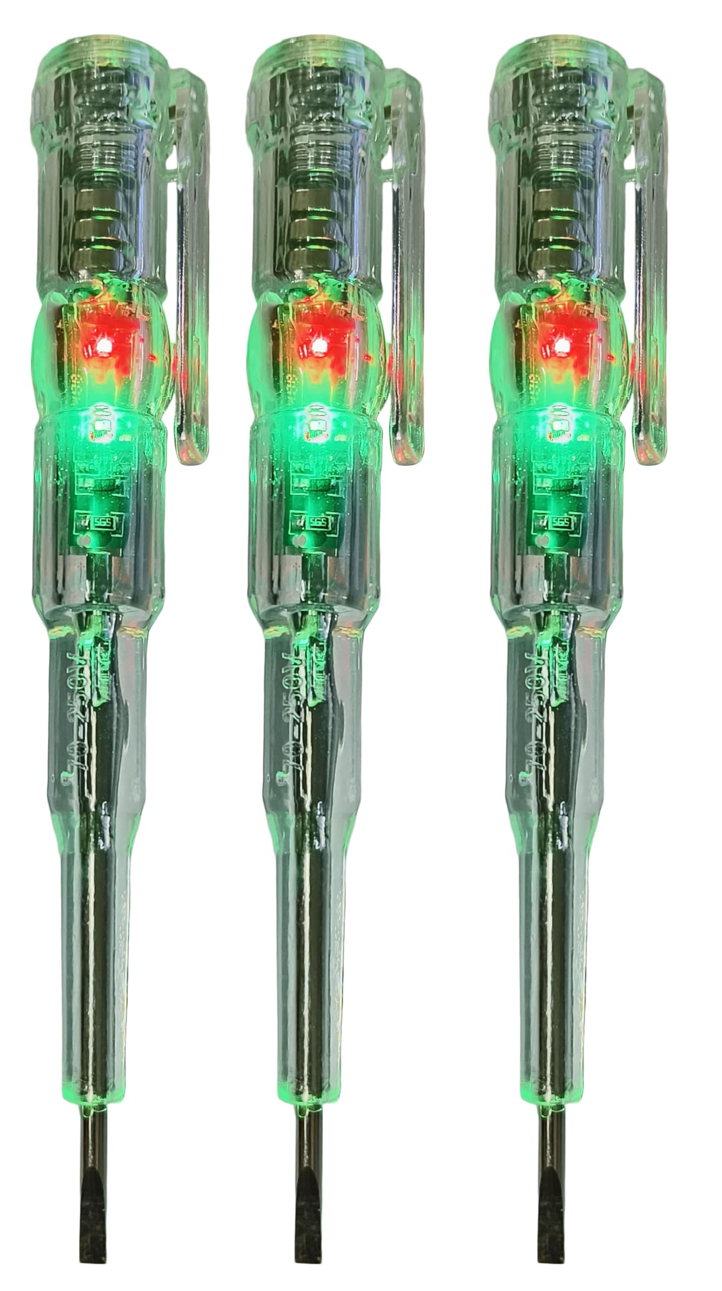 Inditrust 3pc Electric Tester Pen for Electric current Testing, Voltage Tester Detector