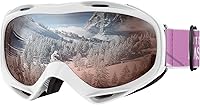 Vista 32 de OutdoorMaster OTG Gafas de esquí – Gafas sobre lentes para esquí y snowboard para hombres, mujeres y jóvenes – 100% de protección UV
