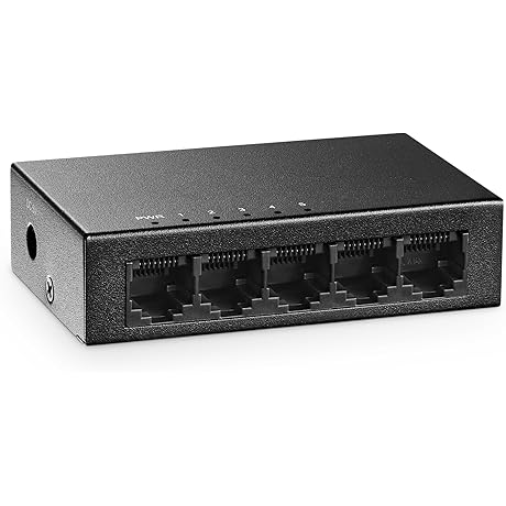 MokerLink 5 Port Gigabit Unmanaged Ethernet Switch: Superior Networking Solution for Home and Office