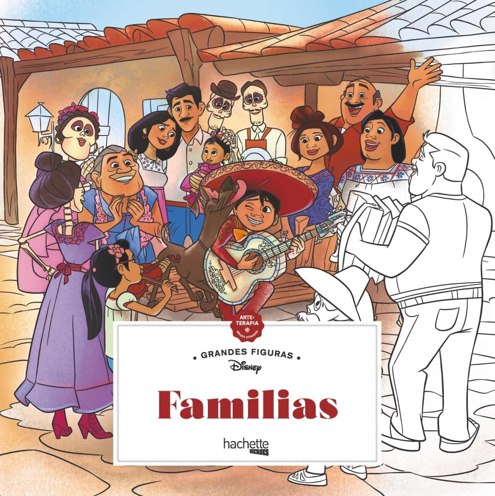Familias Disney (Hachette HEROES - DISNEY - Arteterapia)