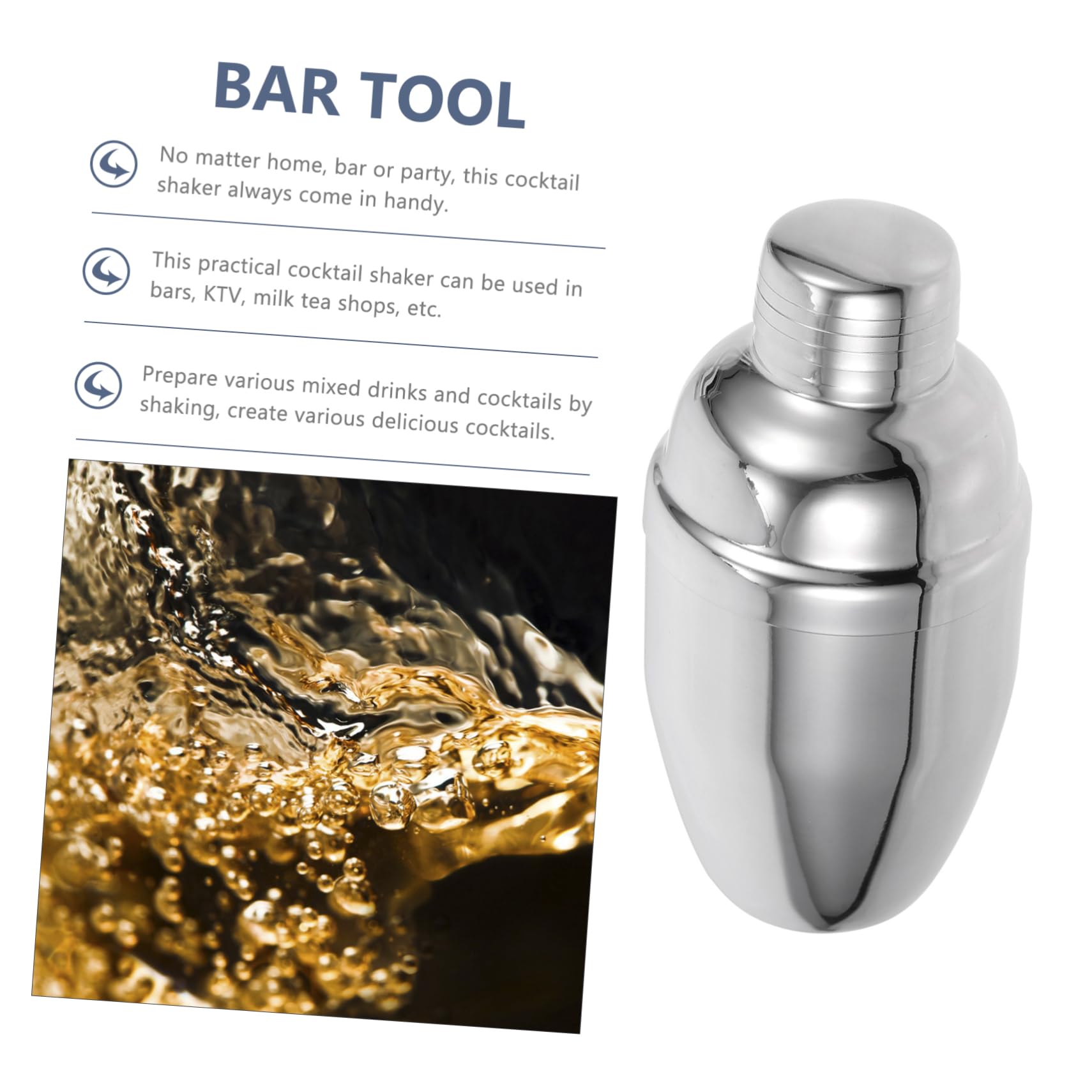 Amazon | WATIIFUFU 1個 スノーグラムカップ bar cocktail 