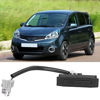Tailgate Release Switch, Tailgate Release Switch Opener Tailgate Boot Opener Release Switch Button 90602-JD00B Replacement Part for NISSAN/Note