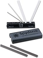 Spyderco Tri-Angle Sharpmaker 204MF Knife Sharpener with Ceramic Stones, DVD & Instructions - Open Box
