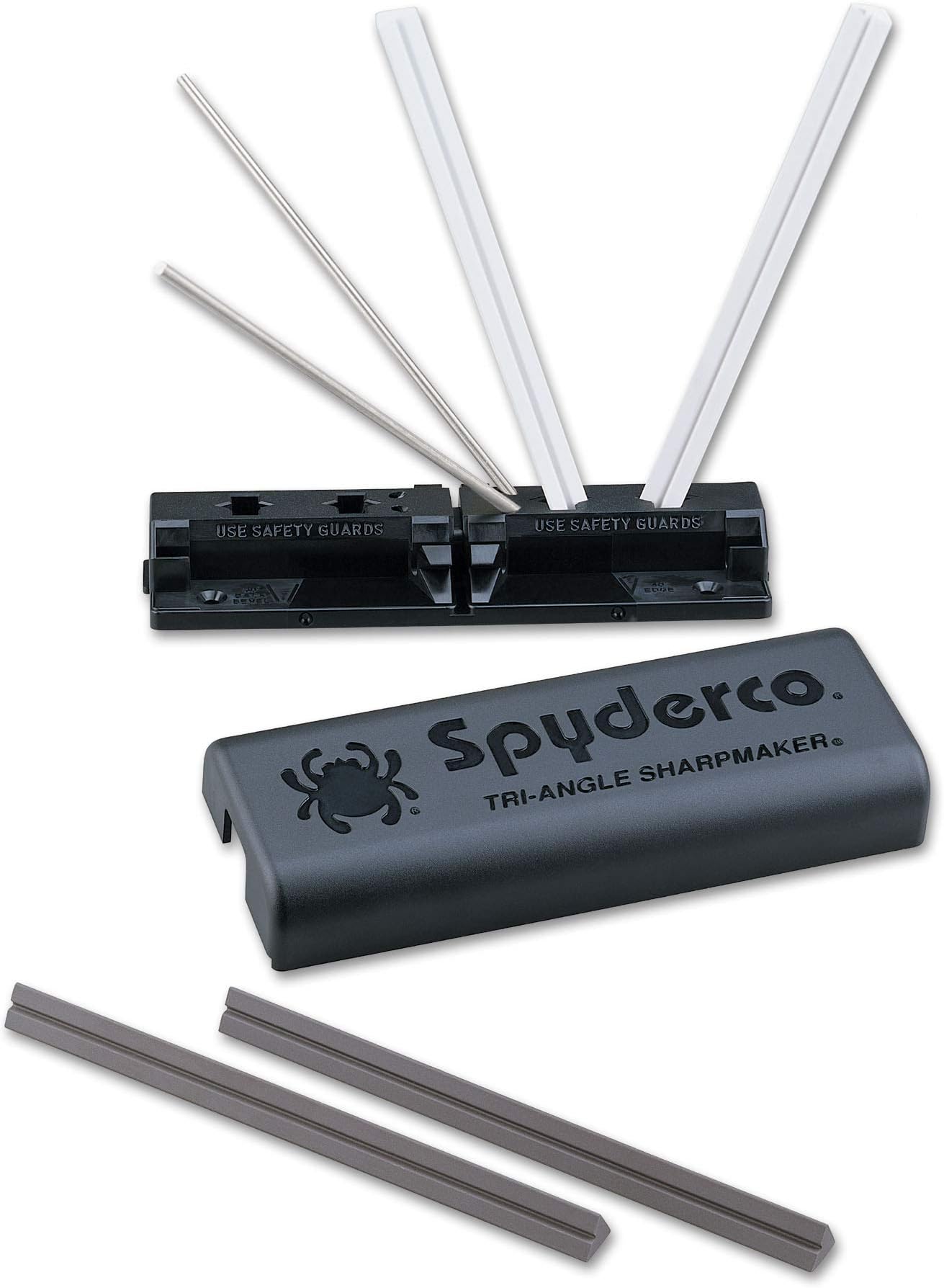 Tri-Angle Sharpening Kit, 2 Medium/2 Fine - M - 204MF, Black