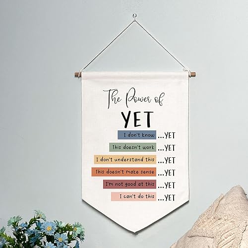 Miniatura 75 de Classroom Wall Hanging Banner Poster Therapy Office Decor Calm Down Corner School Counselor Mental Health Growth Mindset Poster Anxiety Educational