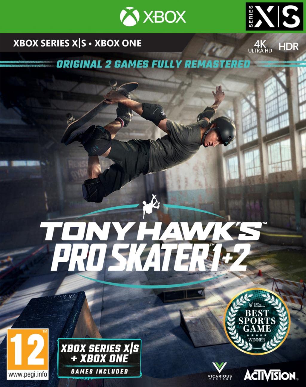 ACTIVISION Tony Hawks Pro Skater 1 2