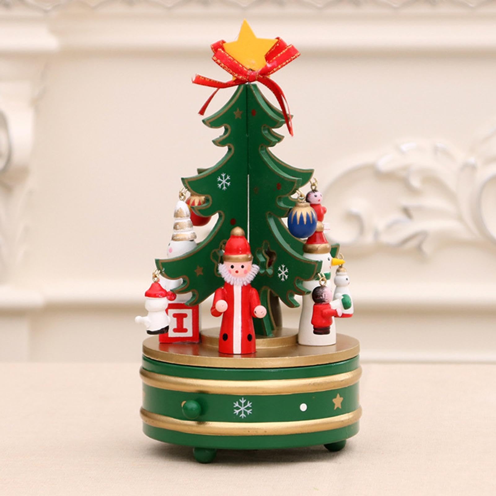 木製クリスマスツリー 　オルゴール 100%国産の、オルゴールクリスマスツリーが新登場しました