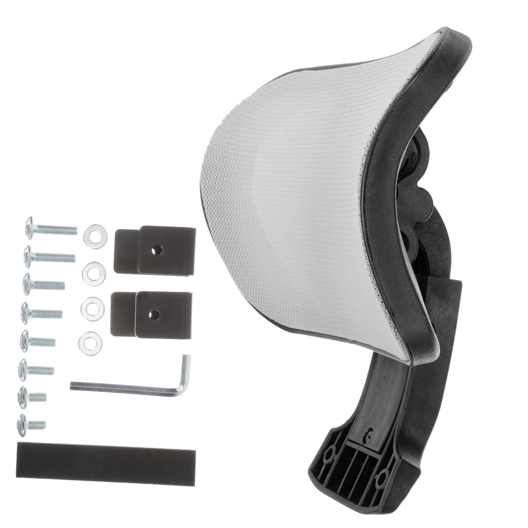 Cabilock Cojín para Silla de Oficina Ajustable Soporte Cervical Cabeza Respaldo y Transpirable Fácil Instalación Compatible con Sillas Giratorias