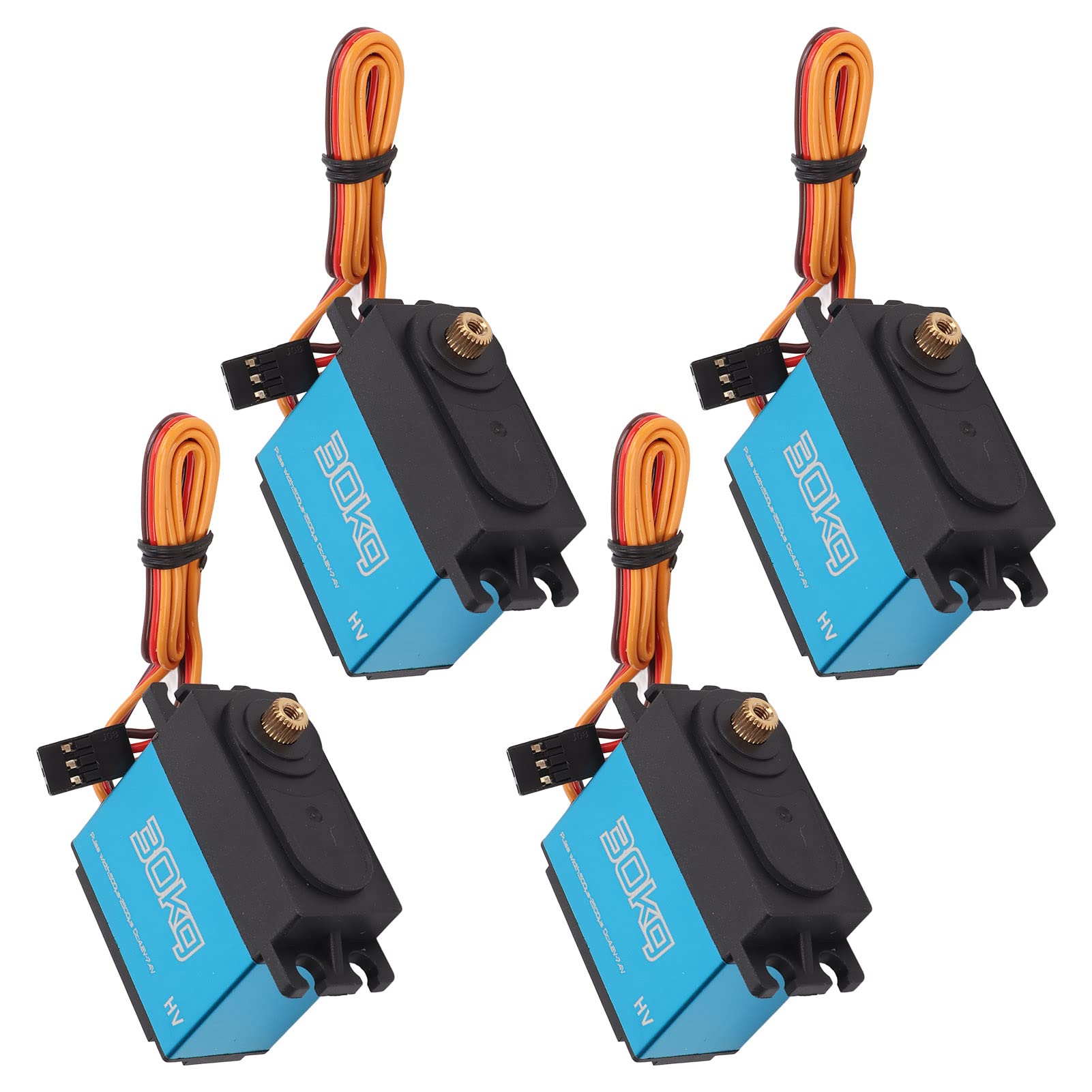 Set Servo Digitale Impermeabile 30kg con Ingranaggi Metallici