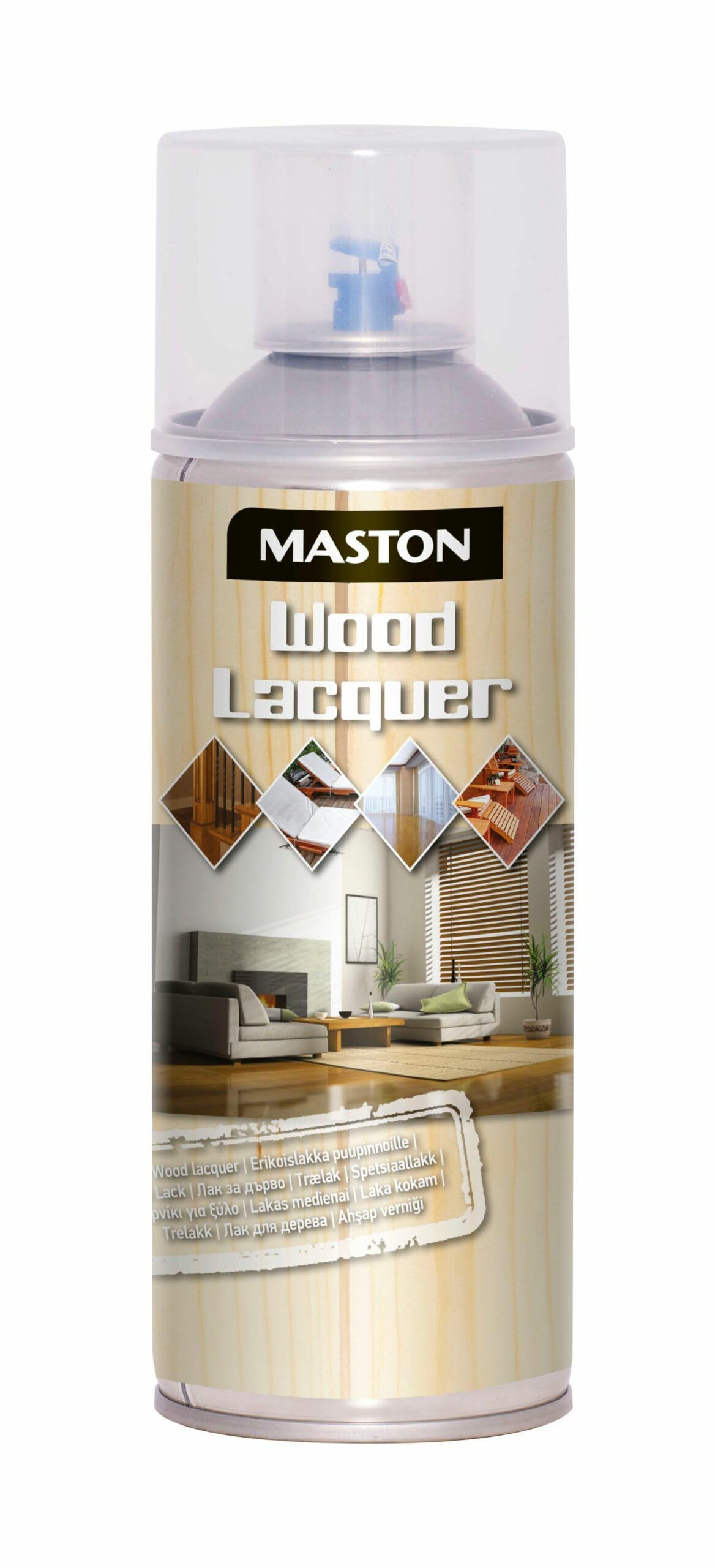 Maston Spray Wood Lacquer 90 High Gloss 400Ml