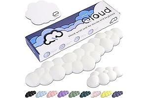 Qloud Cloud Wrist Rest Keyboard – Cloud Palm Rest Keyboard Rest –...