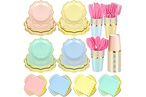 Tulip Paper Plates and Napkins: Essential Party Tableware for Celebrations