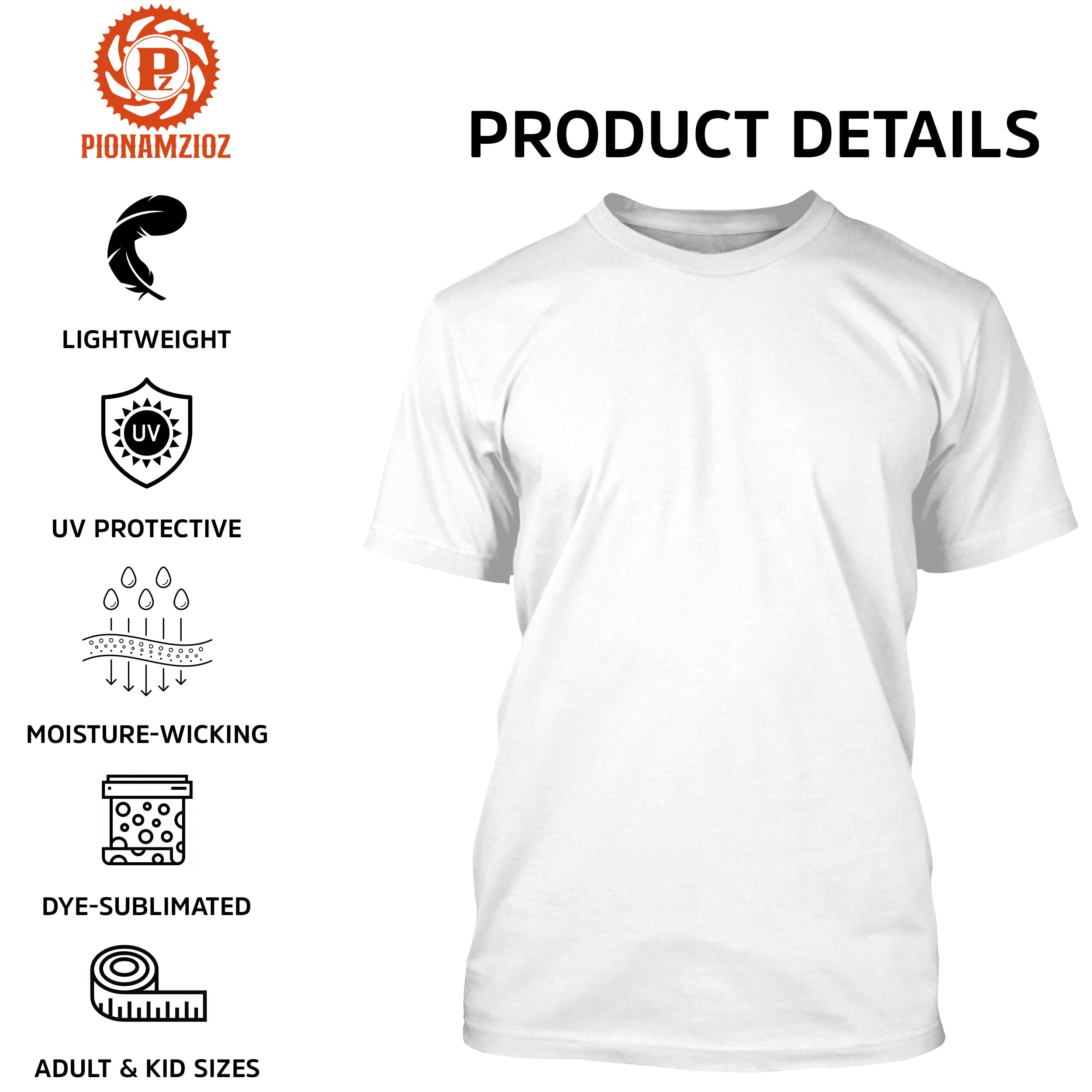 PIONAMZIOZ Custom Pickleball Shirts Women Men Pickleball Jersey Pickleball T-Shirt for Team Gifts for Pickleball Lover Gifts (US, Alpha, Small, 5X-Large, Regular, Regular, Blue)