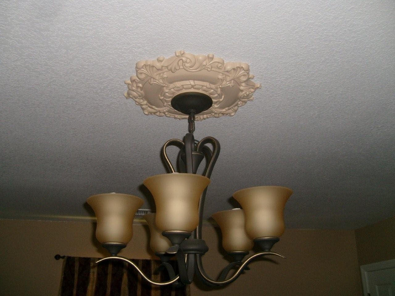 uDecor MD-5097 Ceiling Medallion, 18" Diameter