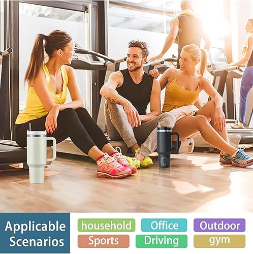 Miniatura 6 de Vaso termico, vaso térmico 40 onzas, vaso aislado, vaso de viaje, vaso de acero inoxidable, mantiene la temperatura, vaso para bebidas frías y