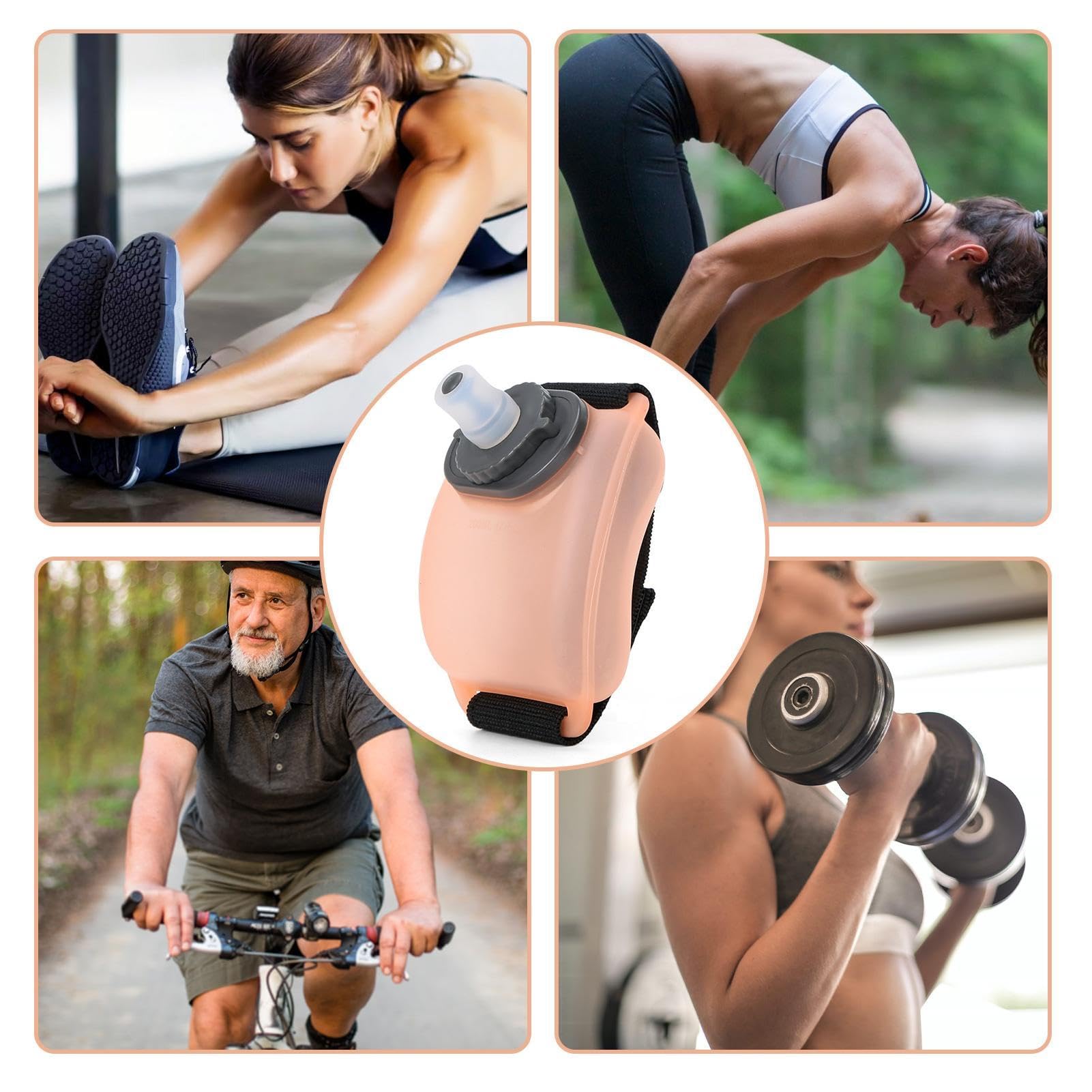 Handgelenk-Wasserflasche 200 Ml - Verstellbar & Auslaufsicher | Ideal Für Sport & Outdoor