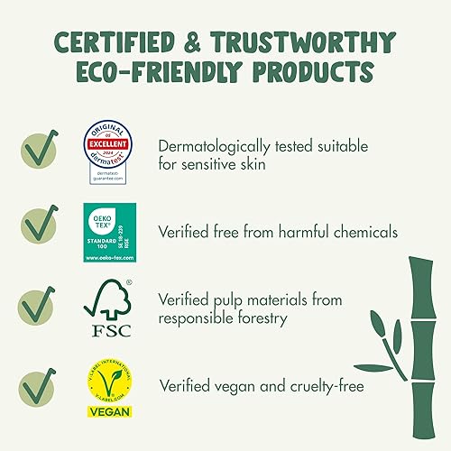 Miniatura 4 de Naty - Pañales de viscosa de bambú para bebé, suaves y sedosos, a base de plantas, dermatológicamente probados para pieles sensibles y súper