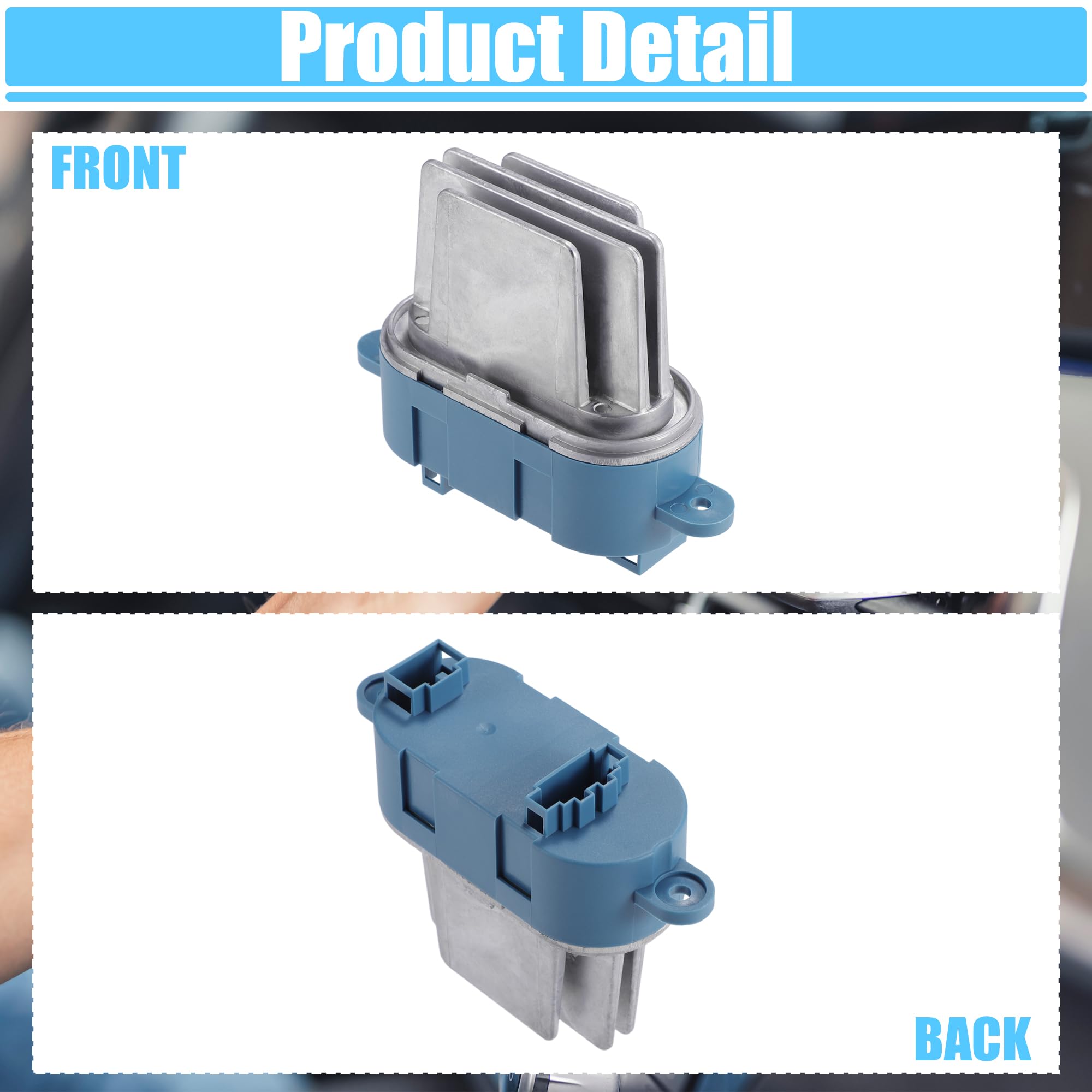 Amazon.com: ACROPIX HVAC Heater Blower Motor Resistor Temp Control 