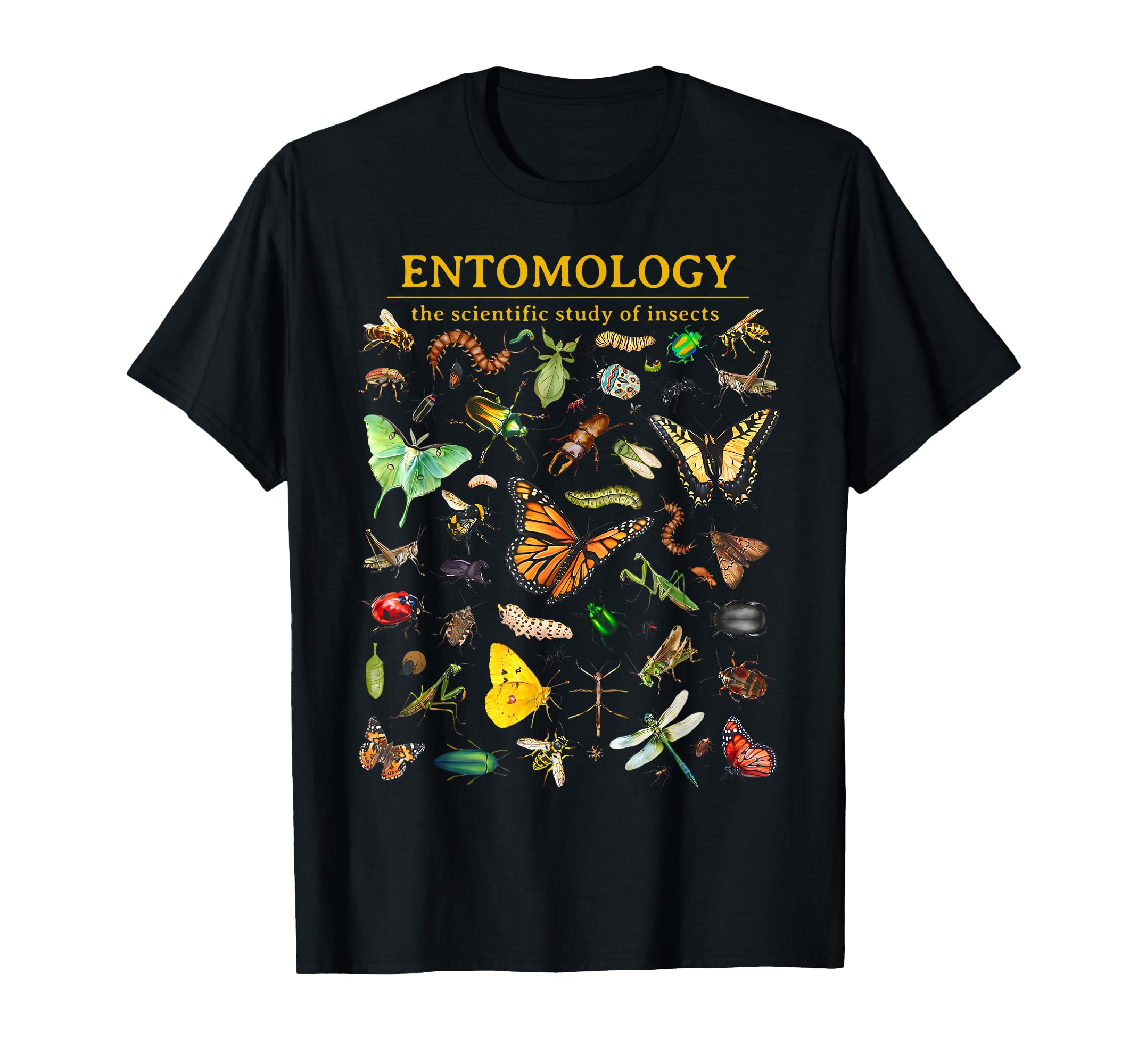 Entomology The Scientific Study Of Insect Bug Biologist T-Shirt